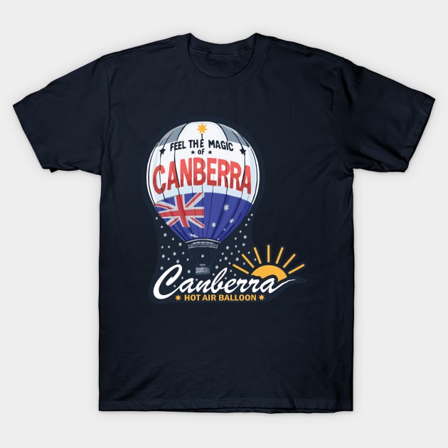 Canberra balloon T-Shirt by Deep Box